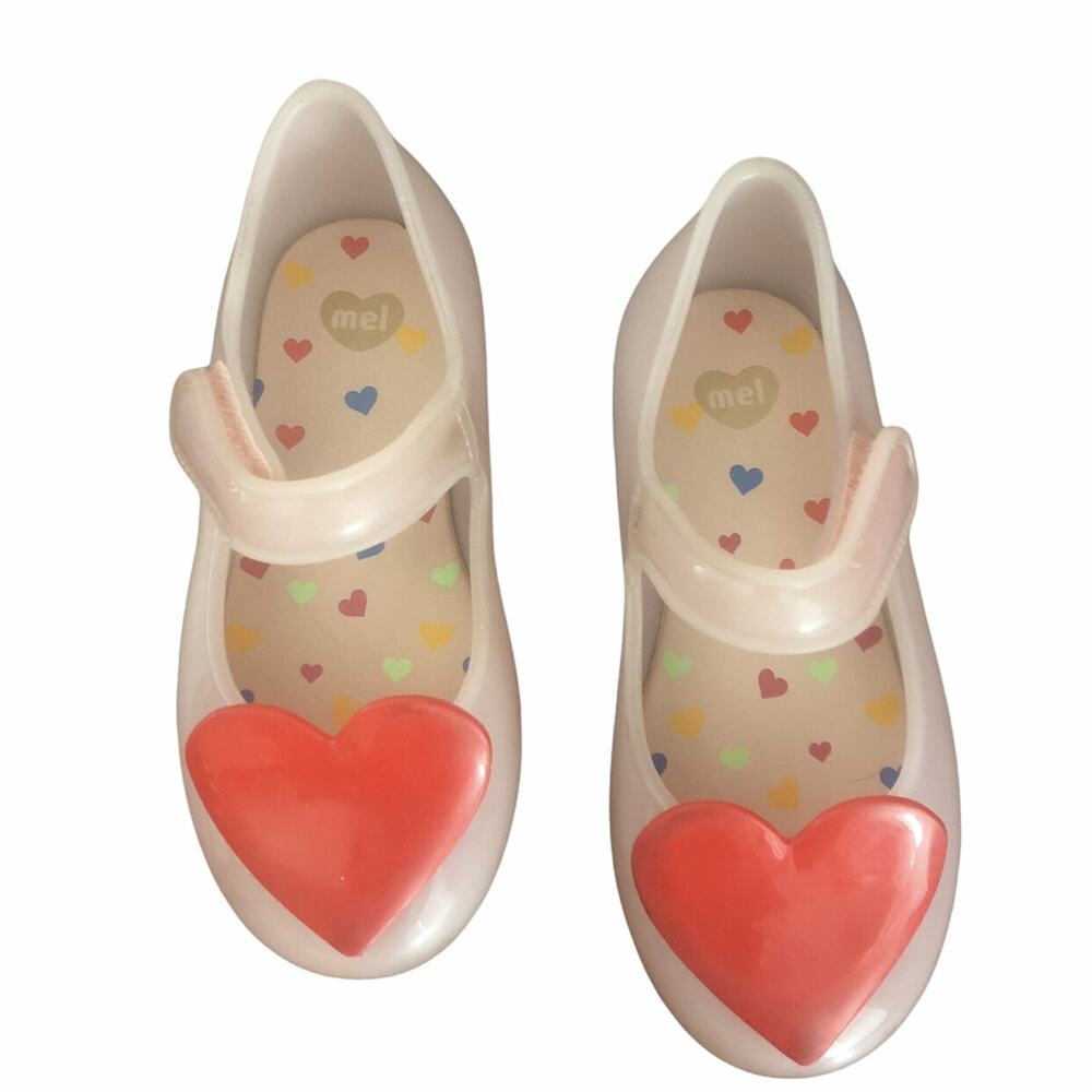 Grendene (8 toddler) Heart Mary Janes
